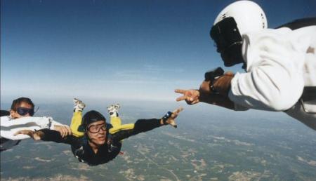saut parachute